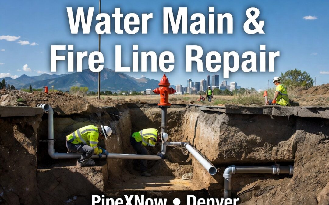 Water Main & Fire Line Repair in Denver: Expert Solutions for Reliable Water Flow and Fire Safety